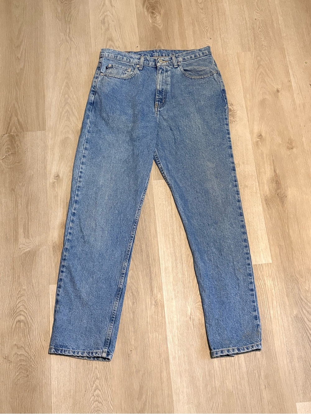 Vintage Ralph Lauren Polo Jeans Company Blue Jeans Mens Size 34 Straight Cut 90s